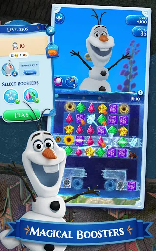 Disney Frozen Free Fall Games screen 4